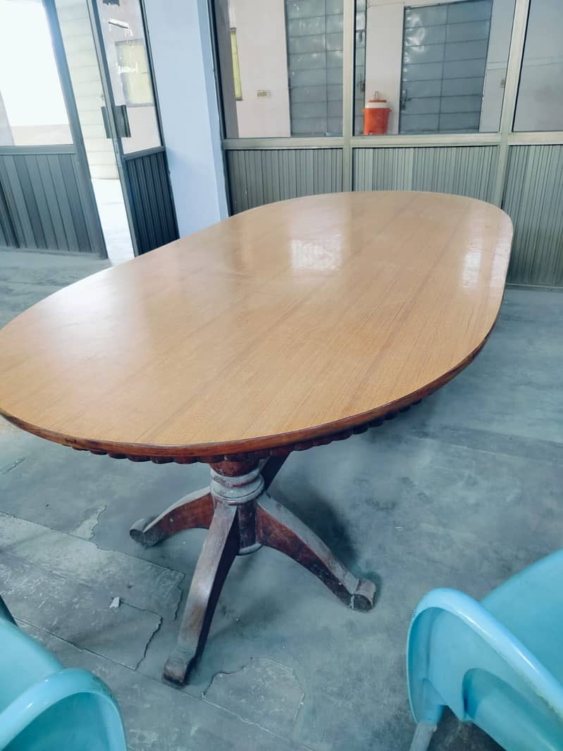 Office Table with Side Table 2