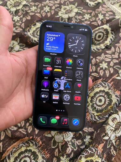 Apple iPhone 12 (64GB) Non PTA – Face ID OK Neat Condition With box