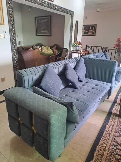 7 seater L shape 2 sets for sale