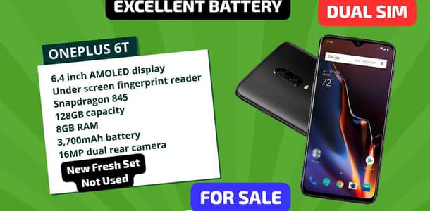 ONEPLUS 6T 8/128