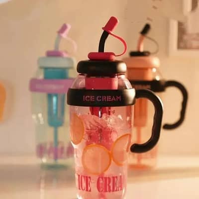 Portable ABS Plastic Water Bottle 1 Pc