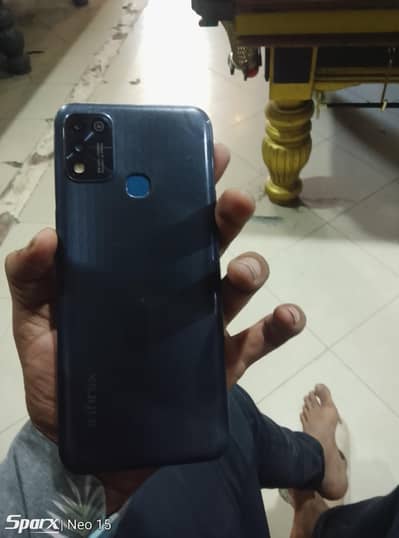 infnix hot 10 ply or in box