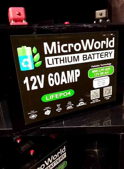 brand new micro world lithium battery