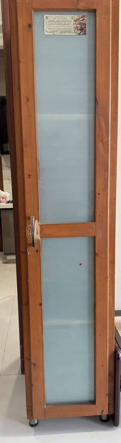 Glass door cabinet