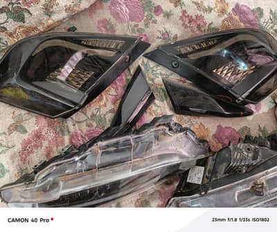 front and back civic lawa lights