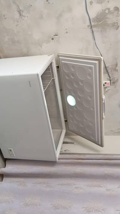 Haier freezer new condition one year use