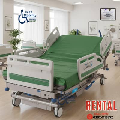 Electric Hospital Bed ON RentPatient Electric Bed Medical Bed for RENT