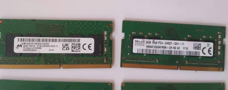 Laptop 8GB DDR4 ram