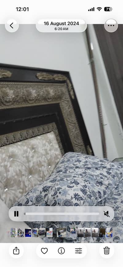 Bed side table dressing and cupboard