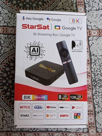StarSat 8K Google TV Box