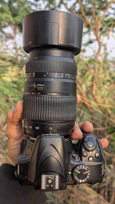 Nikon D3400 with 70_300mm lenz