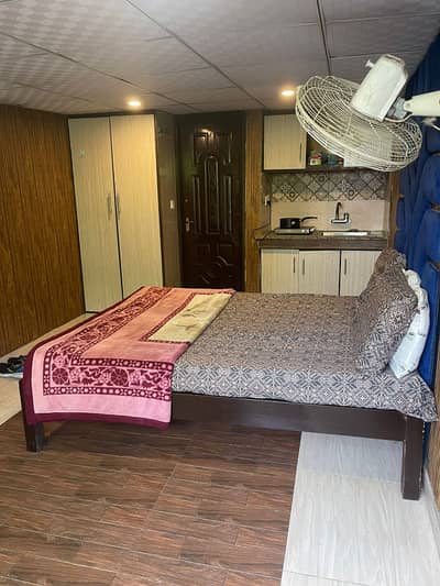 Well Furnished Bedroom Available For Rent Beautiful Location near Girja Chowk Cantt