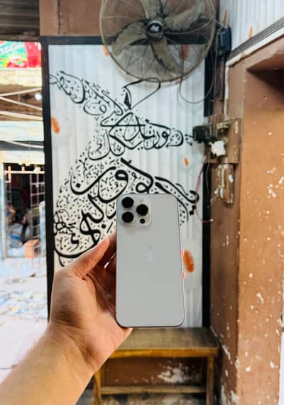 iphone 14 Pro Max with Box 128GB Non PTA FU Not JV 92 Health Waterpack