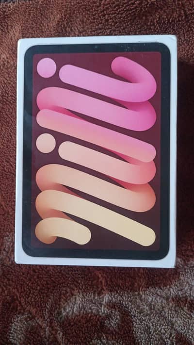 Ipad Mini 6 Silver Color LLA Model 64 Gb Wifi  with Box & Charger