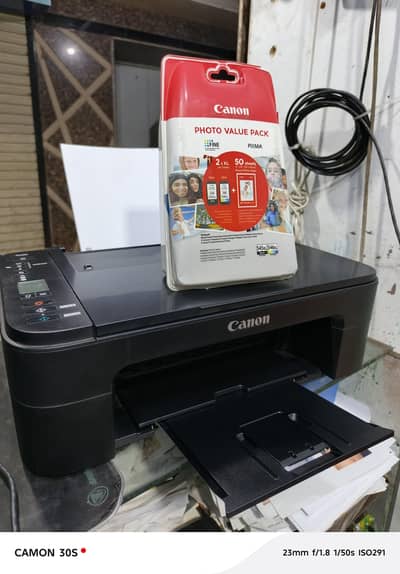 Canon PIXMA TS3355 Compact WIFI All in One Inkjet Printer New Ink UK