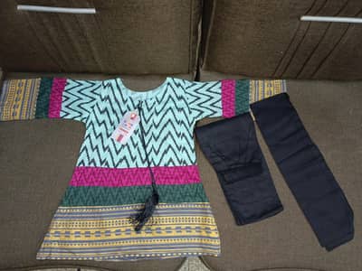 Baby Girl Branded Qameez Shalwar