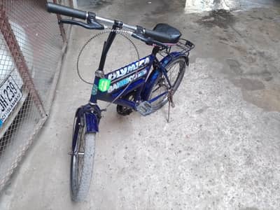 Olympia 20 tyre size Bicycle in running condition for salee