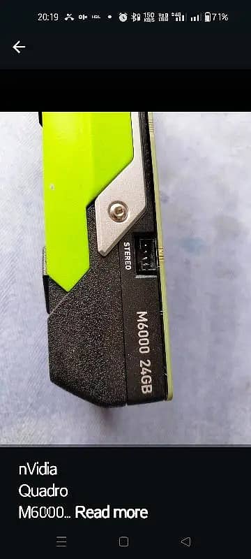 Graphic Card Nvidia Quadrp P620 P2000 P4000 RTX4000 RTX3070 AMD RX470