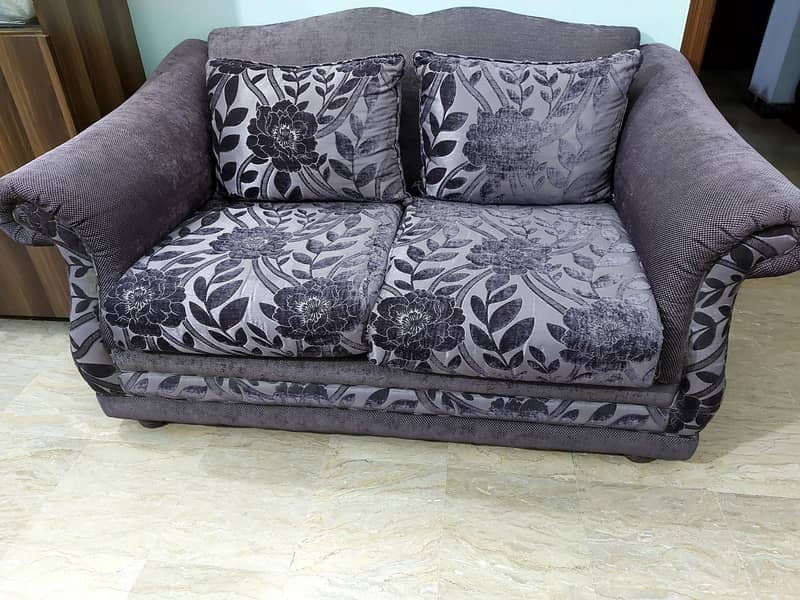 Double shade sofa set 0
