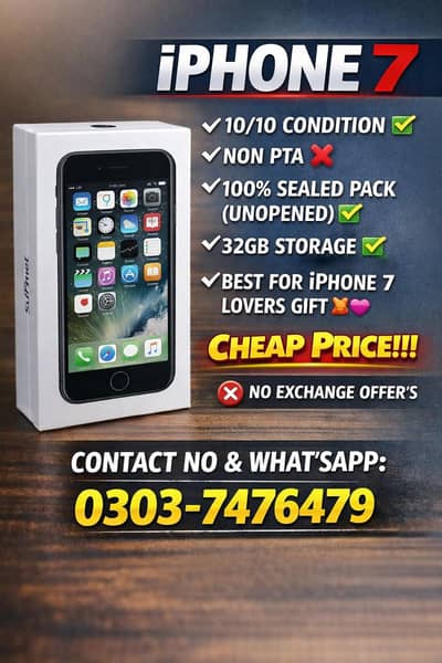 Iphone 7 10/10 water pack