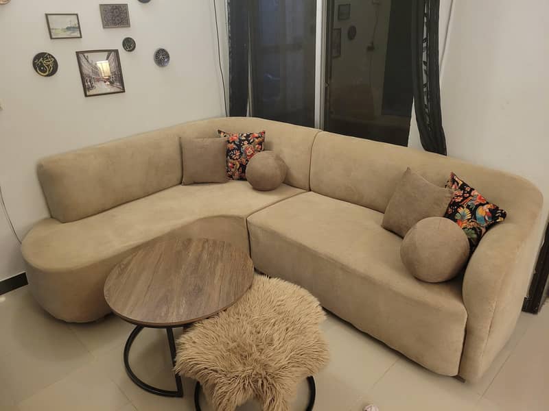 Modren L shape sofa 3