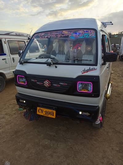 suzuki Bolan 2015 fully modified