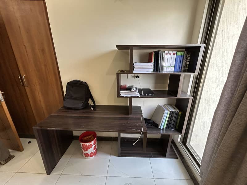 Study table and bookshelf 2