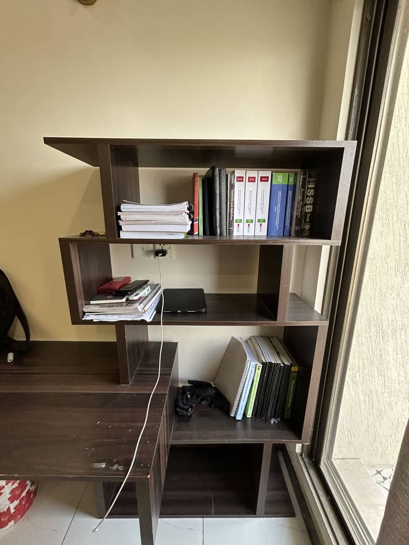 Study table and bookshelf 3