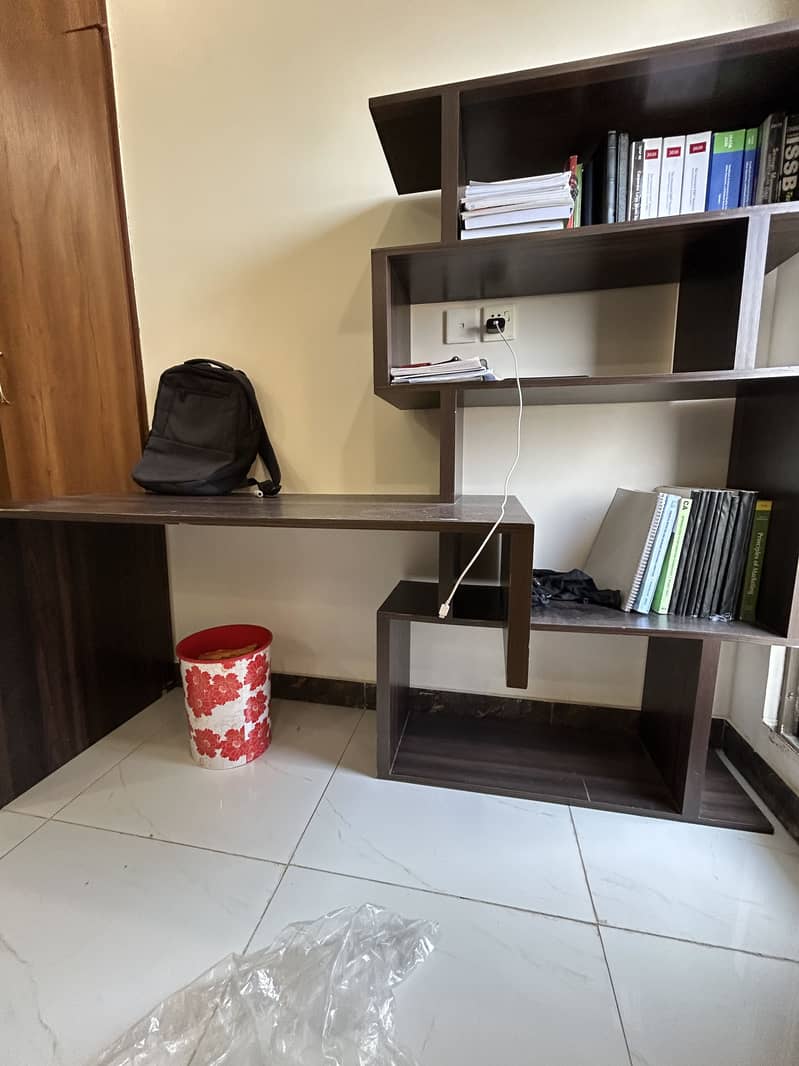 Study table and bookshelf 5