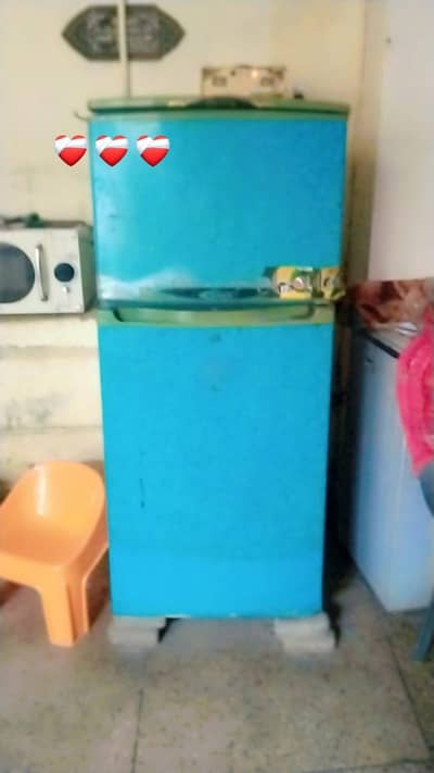 Medium size fridge 2 door for sale .