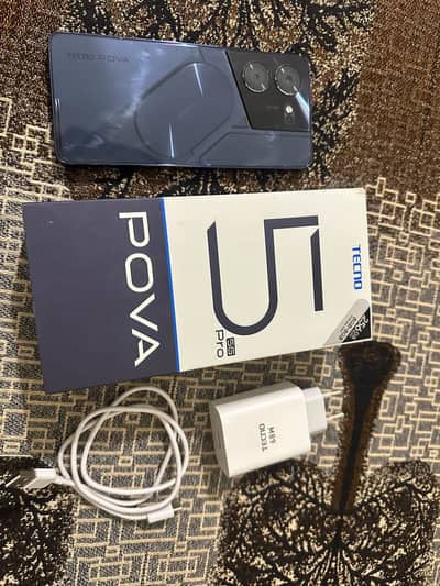 Tecno pova 5pro 5G with box