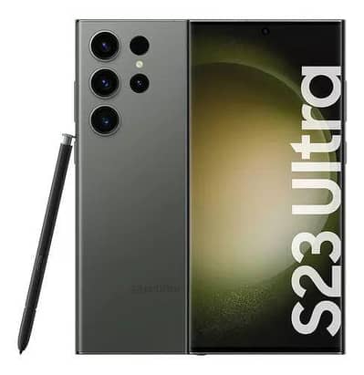 Samsung s23 ultra panel green