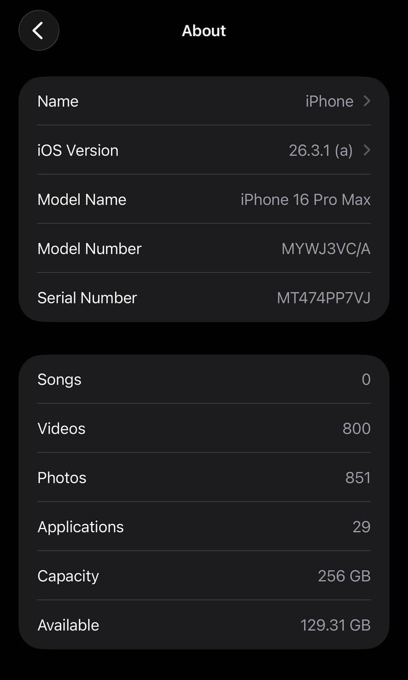 iPhone 16 pro max 1