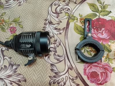 CREE KZ-30  motorcycle LED headlight with mount bracket