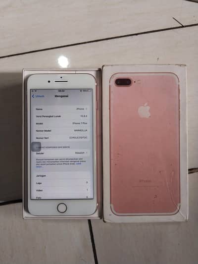 iphone 7 plus 128 GB  no open no repair PTA approved all ok