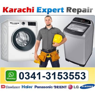 Automatic Washing Machine Repair Haier Panasonic Samsung Dawlance LG