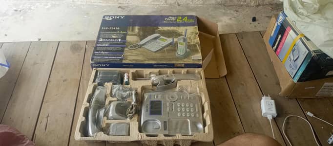 landline and cordless  sets available