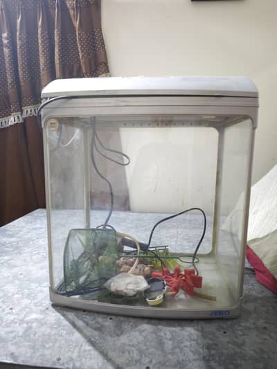 Aquarium and pump and decoration for sale