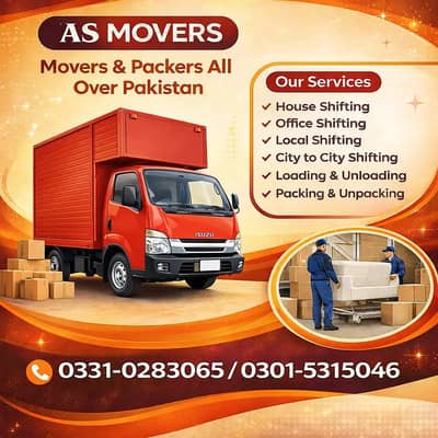 Movers and Packers,Home shifting, Reliable Packing and Moving Service