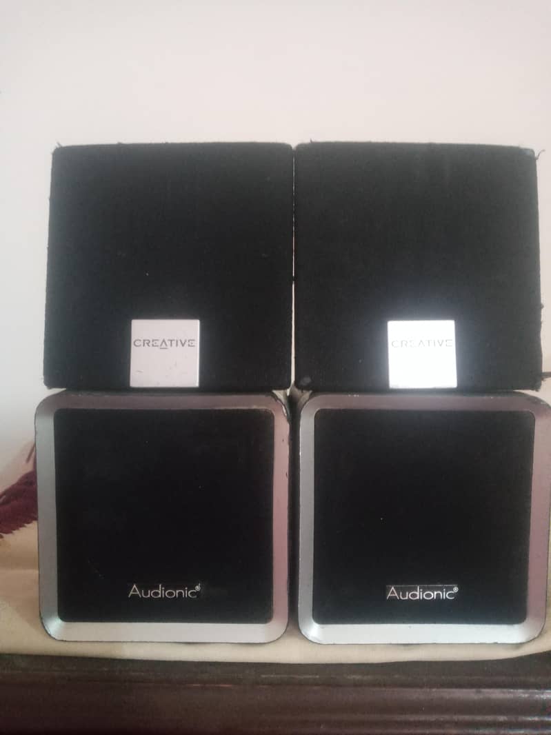 Audionic and Creative Speakers 1