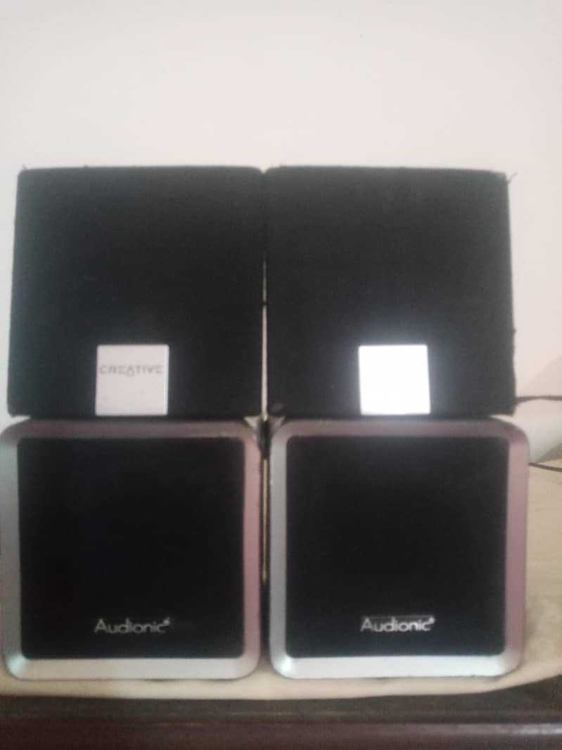 Audionic and Creative Speakers 2