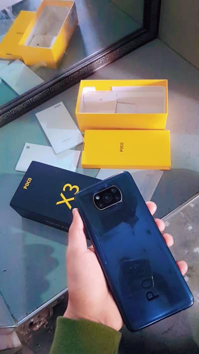 Poco x3 NFC official PTA Box available 8/128