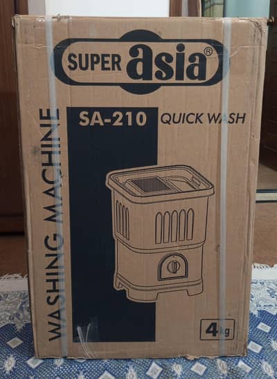 Super Asia SA210 Quick Washing Machine 4Kg