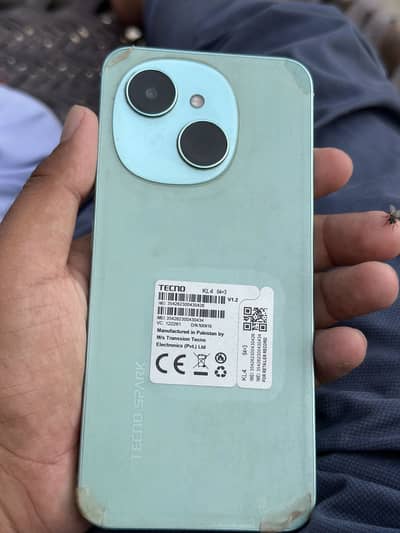 Tecno Spark Go 1 4gb 64gb PTA Approved Complete Box 10by10 Condition