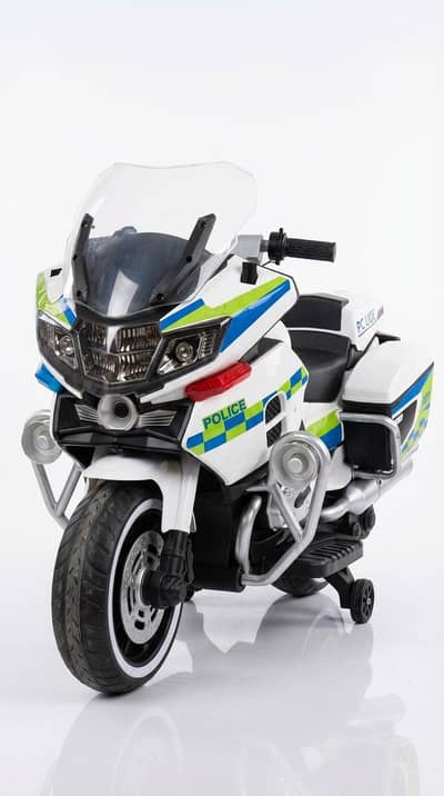 Kids Electric Police Bike – Battery Operated Ride-On
