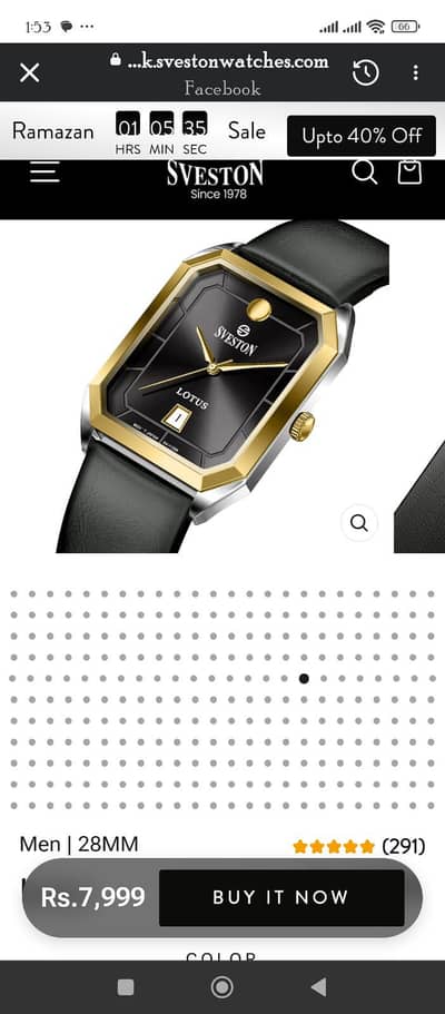 New Sveston Watch with home delivery for sale