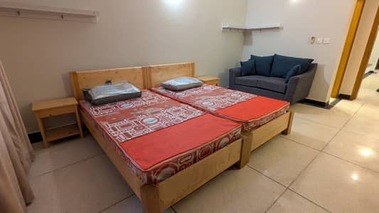 FOR RENT Luxury Furnished 2 Beds Open Basement with Separate Small Gate F_8/1