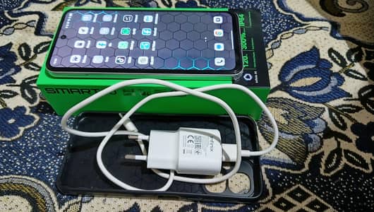 INFINIX SMART 10 ONLY ONE MONTH USED NEW  WITH ALL ACCESSORIES