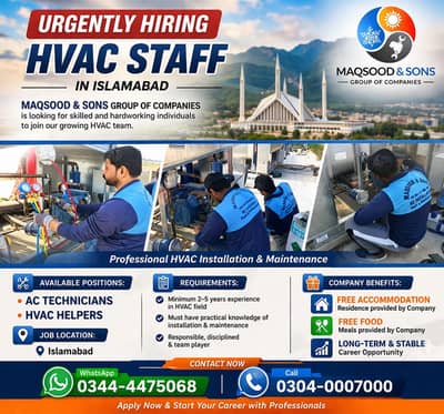 AC Technician & Helper