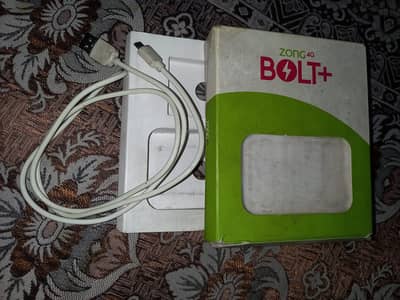 Zong 4g bolt + Unlock device in using codition